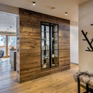 Sommer auf der Alm 1350 Wohn- und Essbereich Apartment Wawi