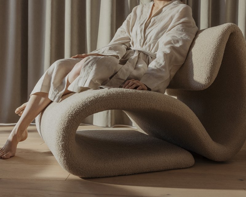 Hotel suite with views to the garden