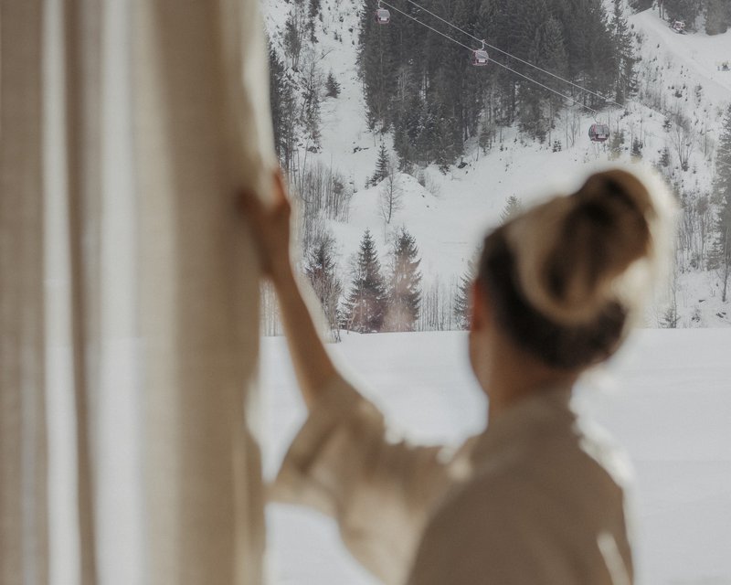 Gartensuite mit Badewanne