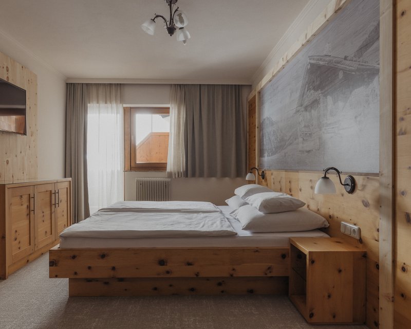 Doppelzimmer Abendlicht