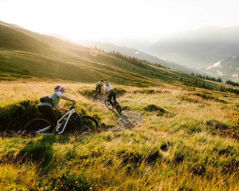 Herbstbiken in Saalbach Hinterglemm Herbstbiken in Saalbach Hinterglemm