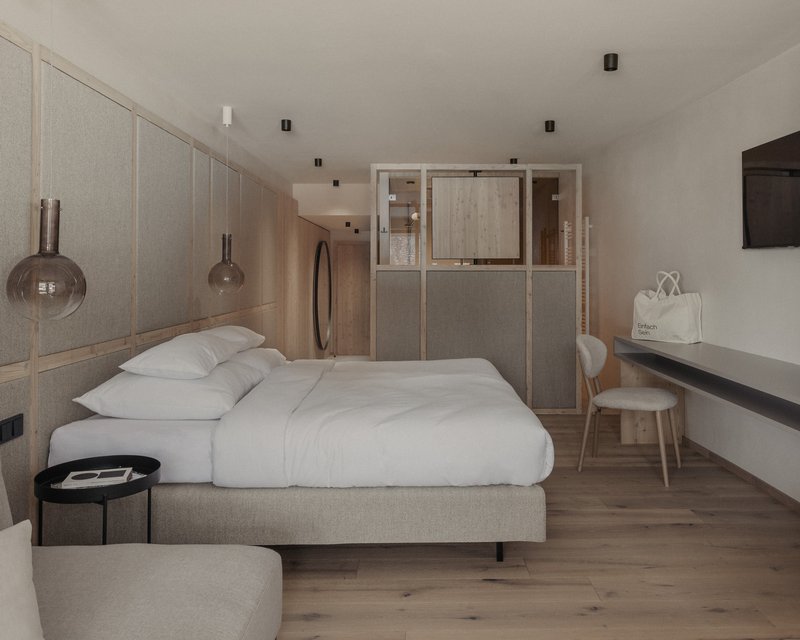 Doppelzimmer Gartenblick